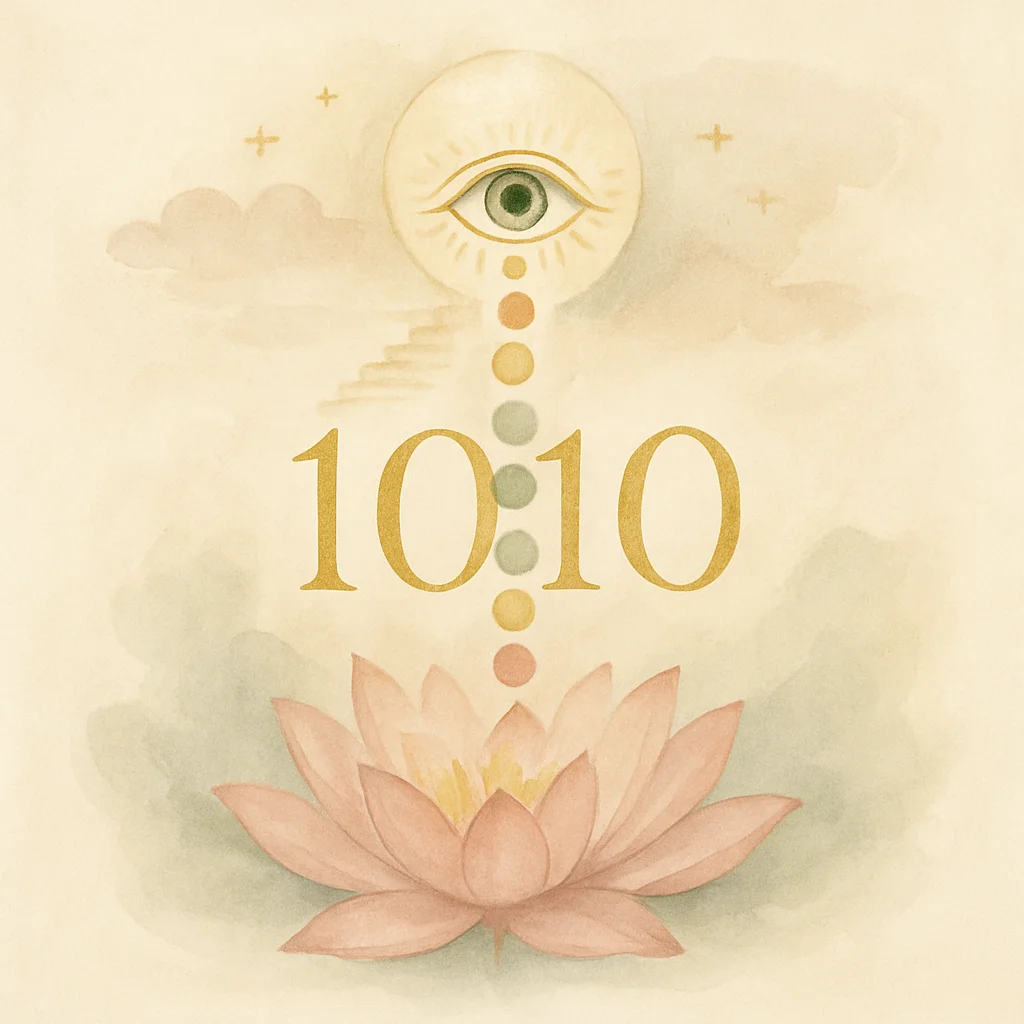 Illustration for angel number 1010