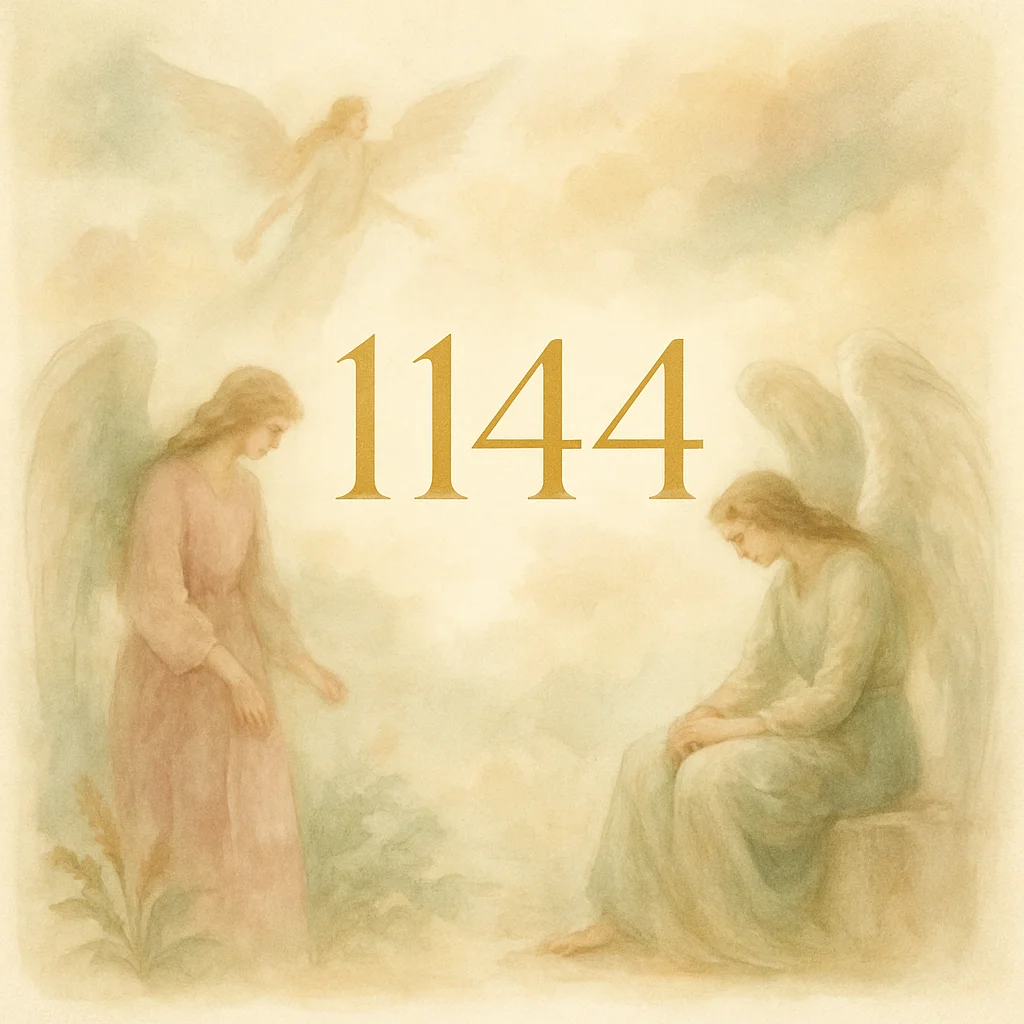Illustration for angel number 1144