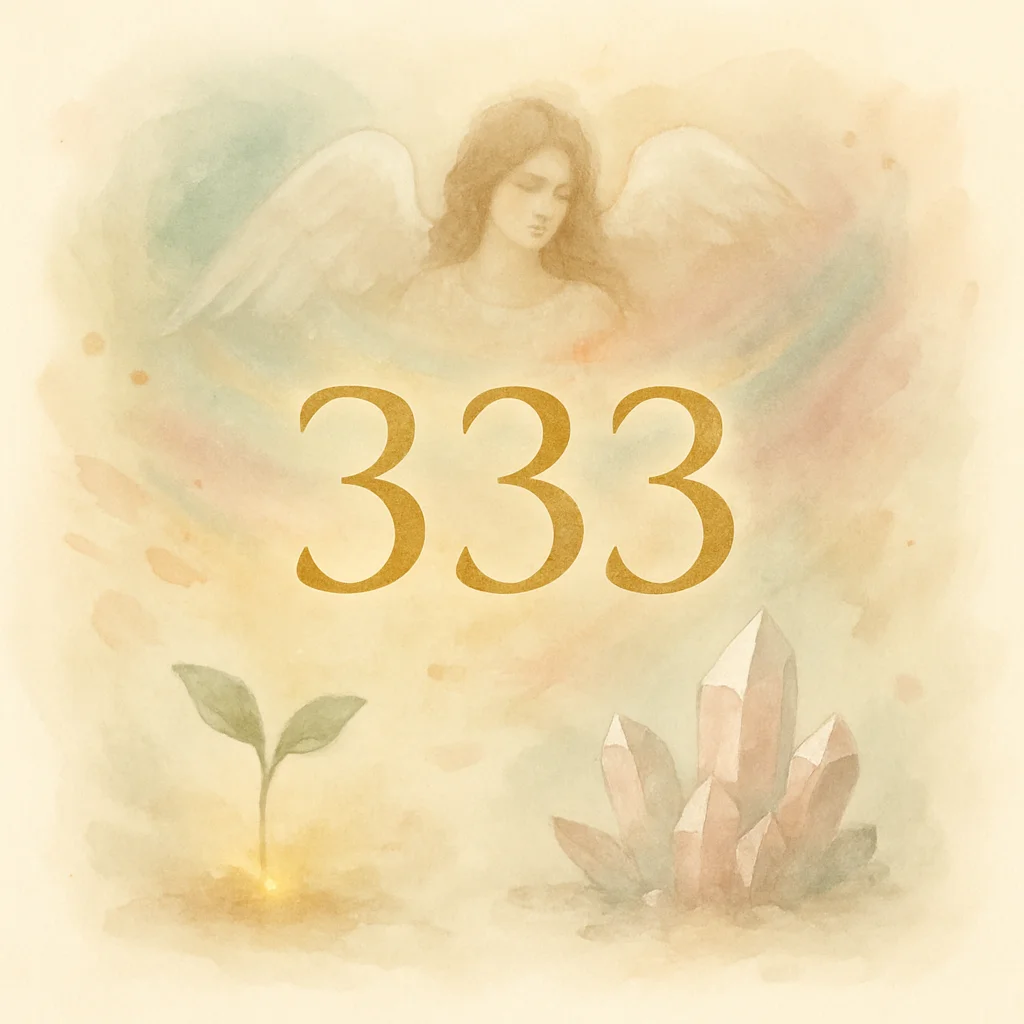Illustration for angel number 333
