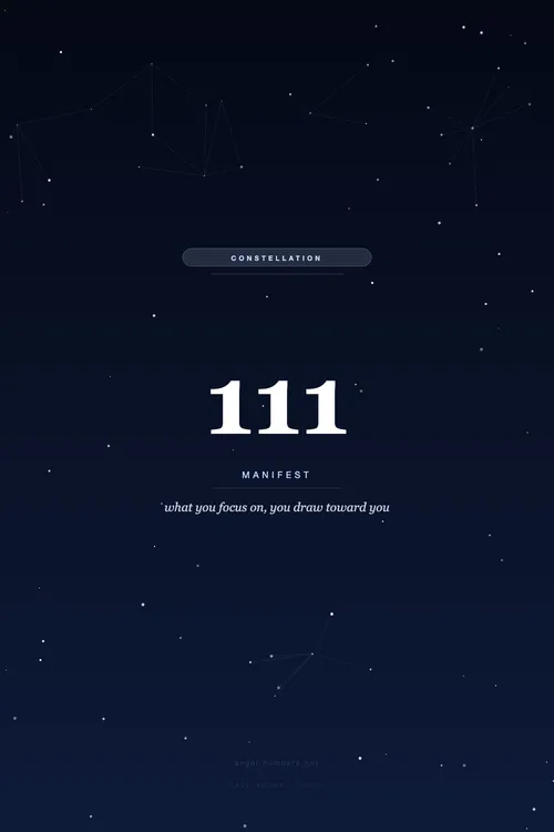 111 angel number wallpaper