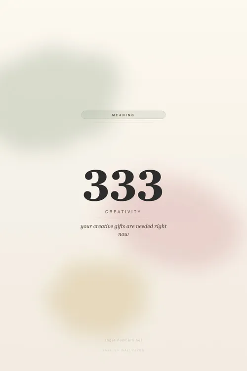333 angel number wallpaper