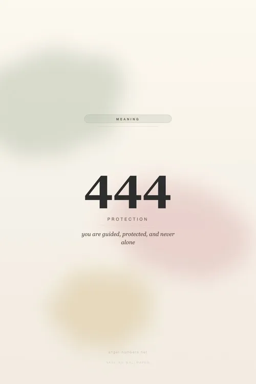 444 angel number wallpaper