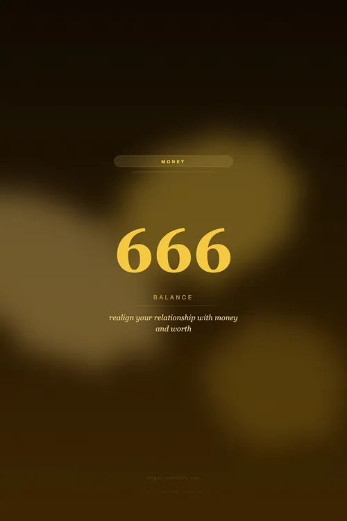 666 angel number wallpaper