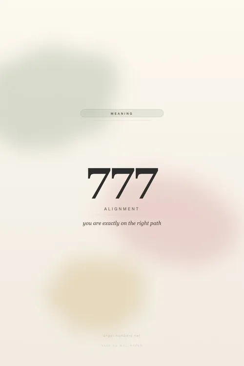 777 angel number wallpaper