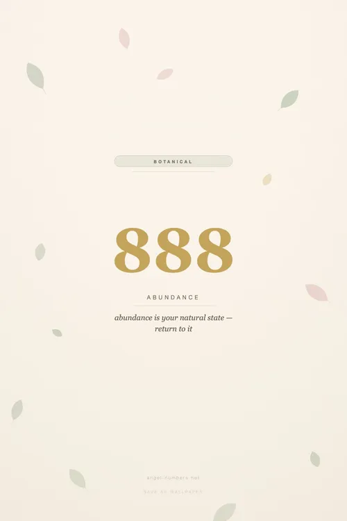 888 angel number wallpaper