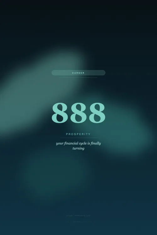 888 angel number wallpaper