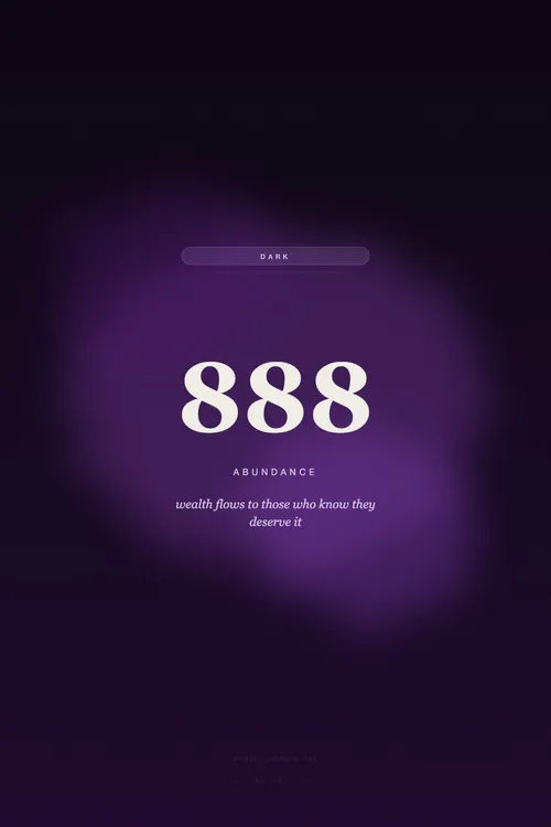 888 angel number wallpaper