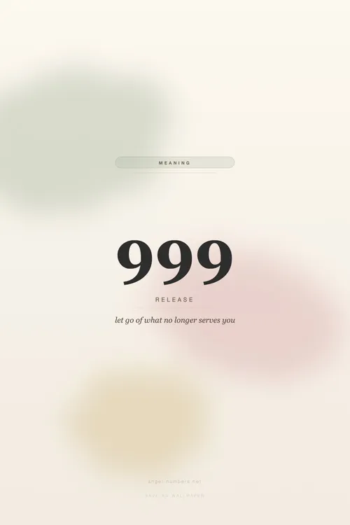 999 angel number wallpaper